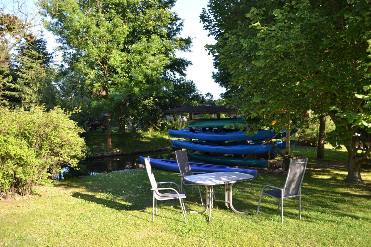 Ferienwohnung Beim Kahnfährmann Schlepzig Exterior foto