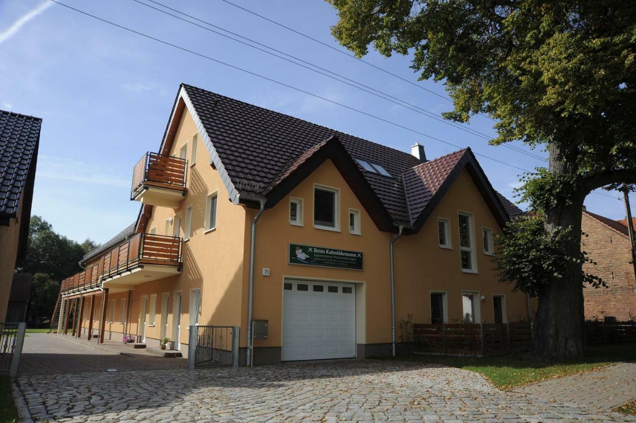 Ferienwohnung Beim Kahnfährmann Schlepzig Exterior foto