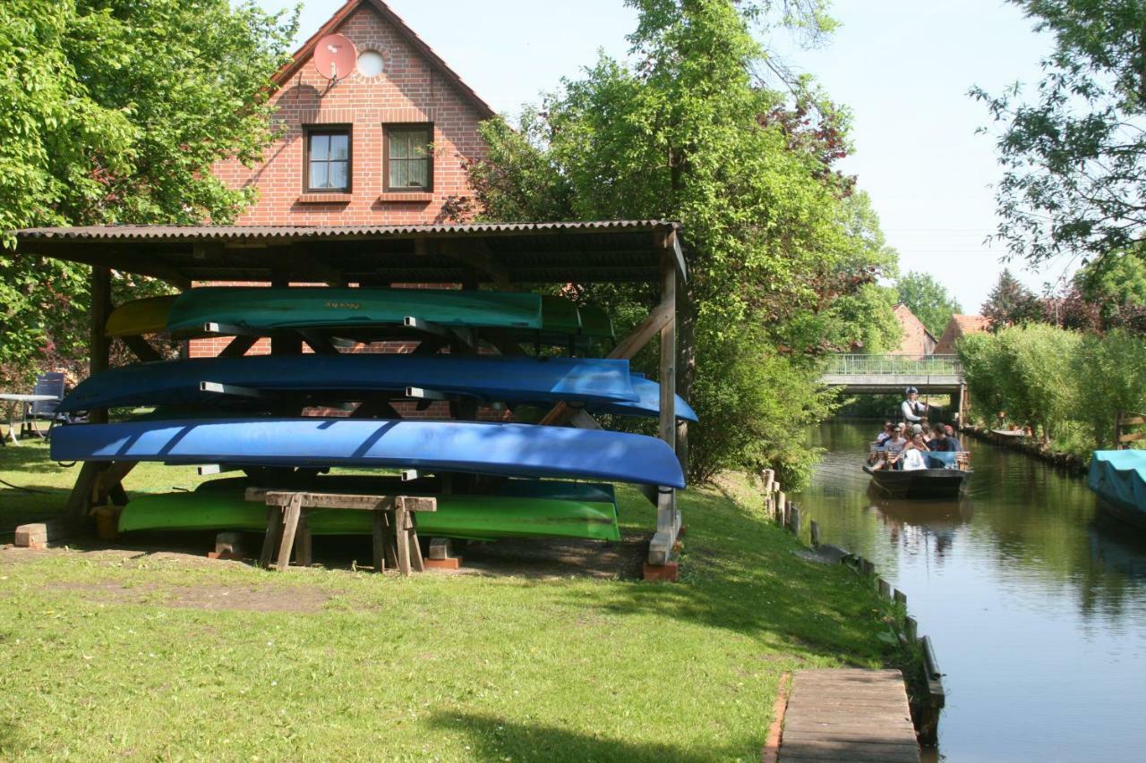 Ferienwohnung Beim Kahnfährmann Schlepzig Exterior foto